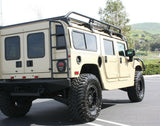 Hummercore Hummer H1 Ladder For Stock Rear Bumper Right Side with 2" Lift Including Alpha