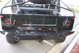 Hummercore Hummer H1 Slant Back Tire Carrier - For Soft Top Truck