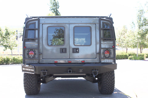 Hummercore Hummer H1 Rear Bumper with Ladders