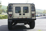 Hummercore Hummer H1 Ladder For Stock Rear Bumper Left & Right  Side with 2" Lift Including Alpha
